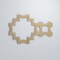 Ekena Millwork Medium Cordova Decorative Fretwork Wood Wall Panels, Hickory, 23 1/8"W x 15 3/8"H x 3/8"T WALW16X16X0375CRVHI - alternate 4